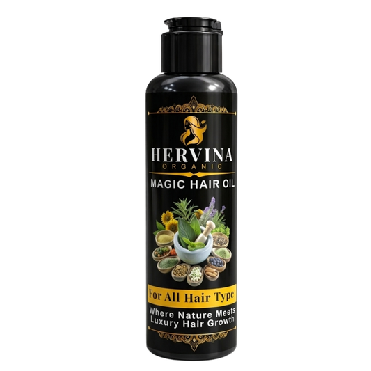 HERVINA Organic Magic Hair Oil | Hair Growth & Strength