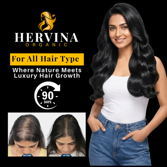 HERVINA Organic Magic Hair Oil | Hair Growth & Strength